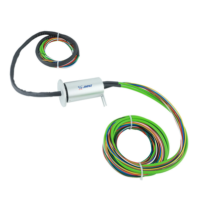 مقاومة العزل القوة ≥1000MΩ 1000VDC Slipring مع دوائر إثنر 2 × 10A 4 × 5A 2 × 100Mbps