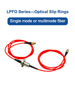 IP68 Fiber Optic Rotary Joint 2000rpm Stainless Steel FORJ