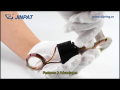 حلقة انزلاقية ذات ثقب LPT012B-0602-HS-HT، عزم دوران منخفض، قطر مع عمر طويل